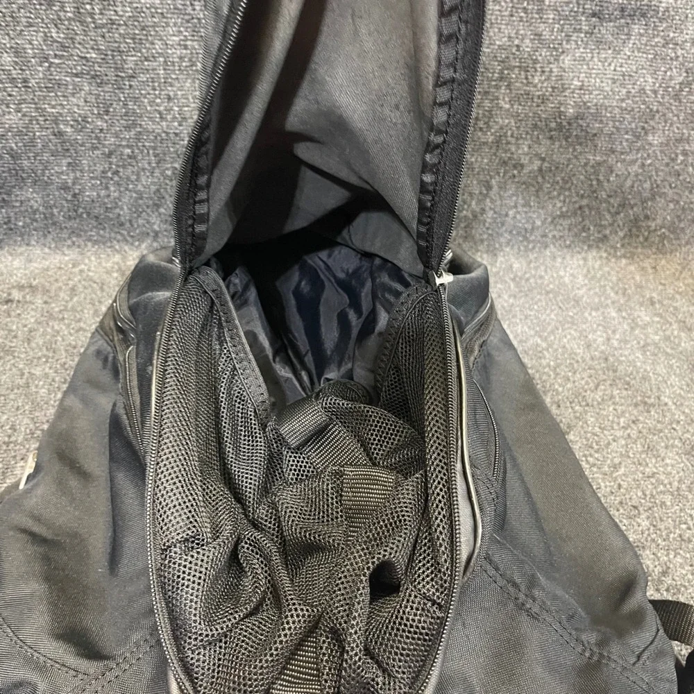 Nike Club Team Nutmeg / Swoosh Soccer & Sports Backpack Black Equipment Bag